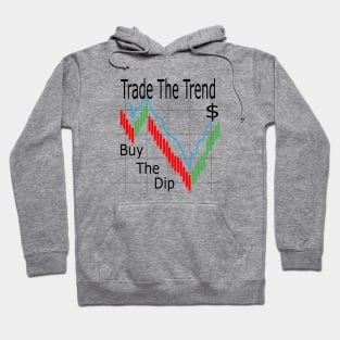 Trade The Trend Buy The Dip $ Hoodie